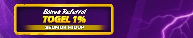 BONUS REFERRAL AJAK TEMAN 1%
